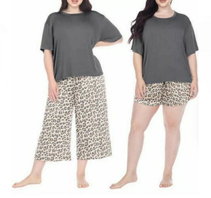 Honeydew Super Soft Jersey 3pc Pajama Set Stretch Comfy
