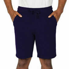 JACHS Men’s Lounge Sweat Pull on Shorts With Pockets Blue