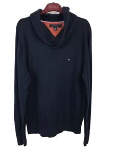 Tommy Hilfiger Cowl Neck Sweater BLACK