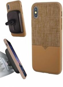 Evutec Northill Series Tweed Tan Military Grade Case iPhone 6/7/8+ Car Mount