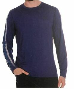 Gerry Men's Long Sleeve Gray Sun Protection Tee T-shirt NAVY