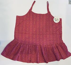 Colorful Planet PEPLUM TANK GIRLS