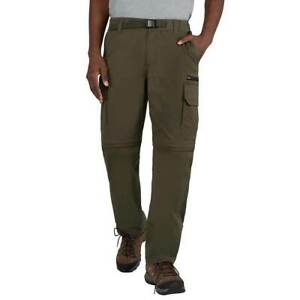 BC Clothing Mens Zip off Pants Shorts Convertible