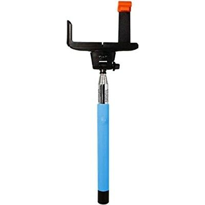 iPlanet Bluetooth Selfie Stick for Android and Apple IOS - Blue