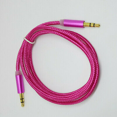 Aux Cable 1m 3.5mm jack a para Audio Del Coche, Hogar, PC, Auriculares Quality