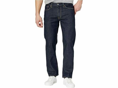 LEVI'S 505 Regular Dark Rinse Room At Thigh Men's Jeans