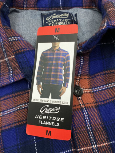 Grayers Men's Heritage Flannel Long Sleeve