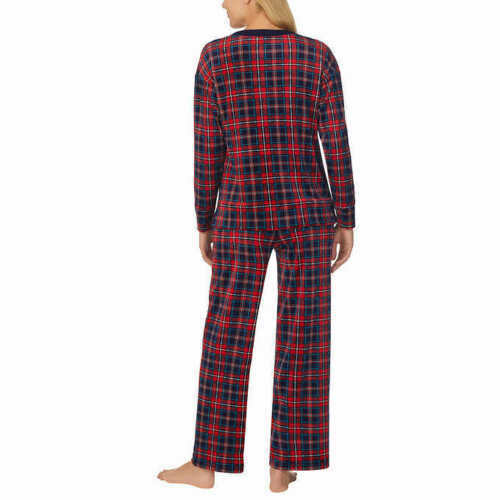 Nautica Women's 2 Piece Fleece Pajama Sleepwear Set