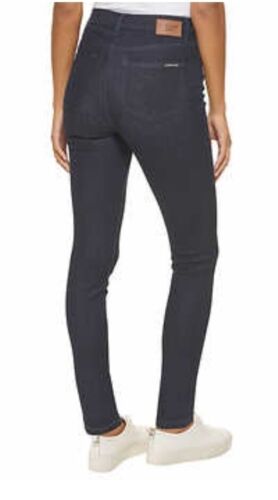 Calvin Klein High Rise Skinny Jeans Womens