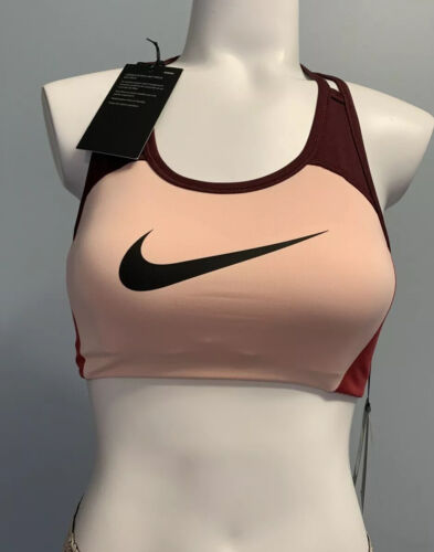 Nike Dri -Fit Bra Size S Color blocked Med-Impact Racerback