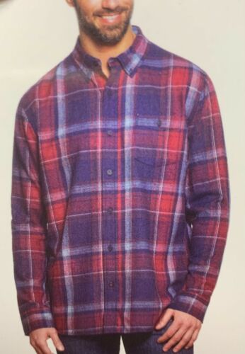 Weatherproof Vintage Men's Long Sleeve Flannel Shirt