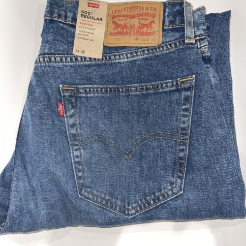 LEVIS 505 RELAXED STRAIGHT FIT STRETCH