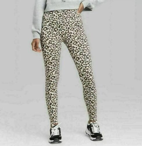 Wild Fable Women's Leopard High-Waisted Ankle Leggings Animal