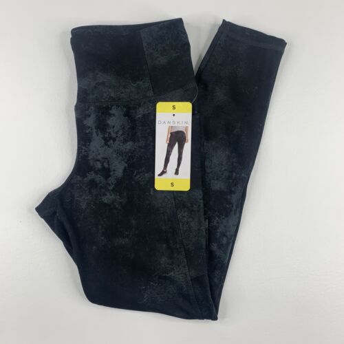 Danskin Ladies' Activewear Tight with Pockets Marble Print