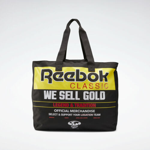 Reebok Unisex Classics We Sell Gold Tote Bag B3430