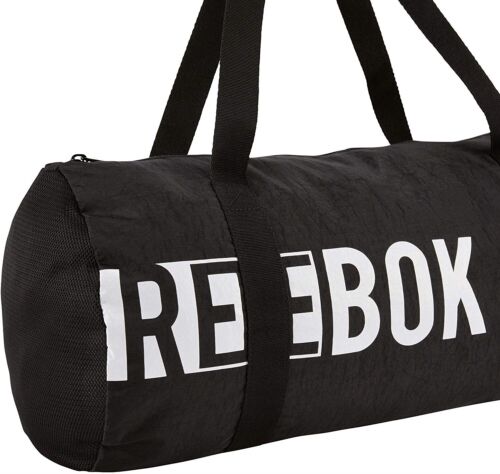 Reebok 157151 Women Fitness & Training Foundation Cylinder Black Bag