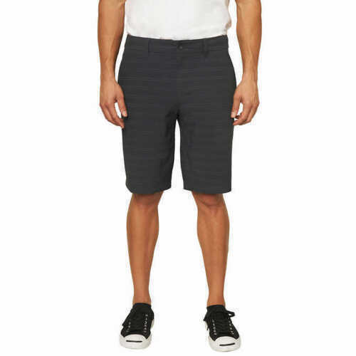 Hang Ten Mens 2 Way Stretch Walk Short Griffin Houndstooth Inseam, Golf ,