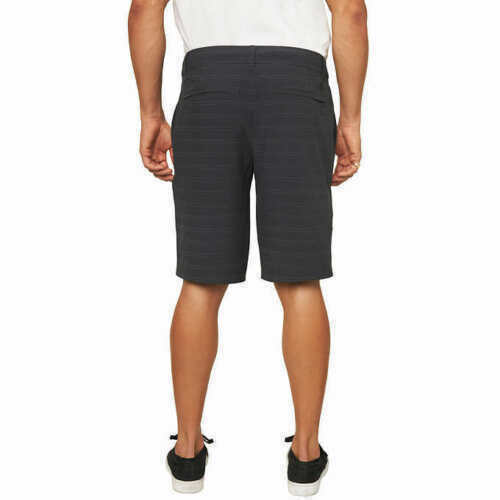 Hang Ten Mens 2 Way Stretch Walk Short Griffin Houndstooth Inseam, Golf ,