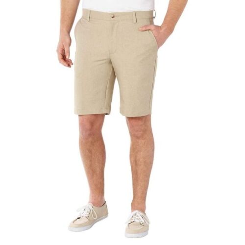 Greg Norman Men's 38 Ultimate Comfort Short 4-Way Stretch Elastic Waist