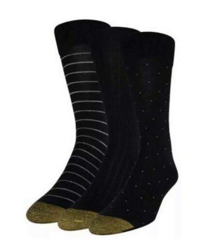 Gold Toe Men's Dress Sock, 3-pair