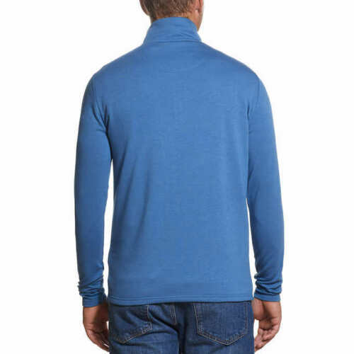 Weatherproof Vintage Men’s ¼ Zip Sweater Fleece Pullover Denim