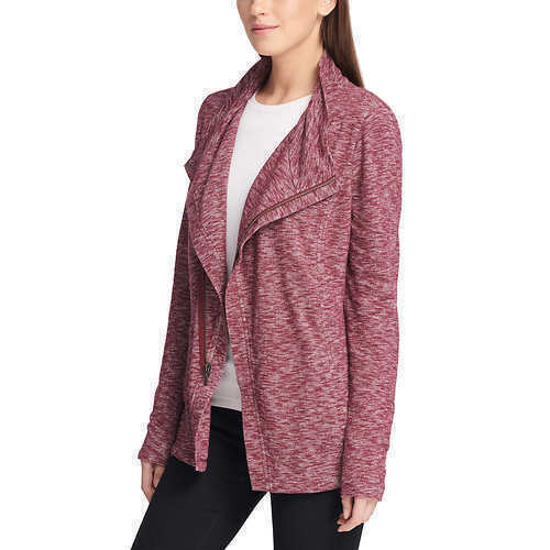 G.H.Bass Ladies' Knit Zip Cardigan