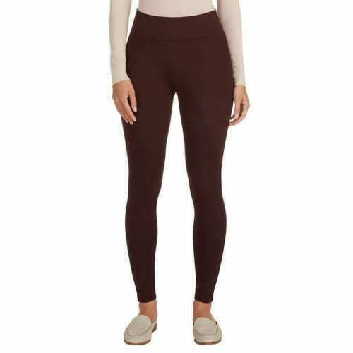 Womens Matty M Slub High Rise Legging (Dark WIne)