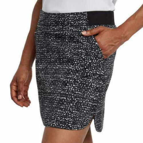 Cypress Club Women's Slimming Travel Skort BALCK/WHITE