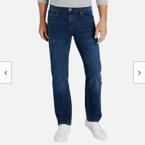 Chaps Men's 5 Slim Straight Fit Stretch Denim Jeans