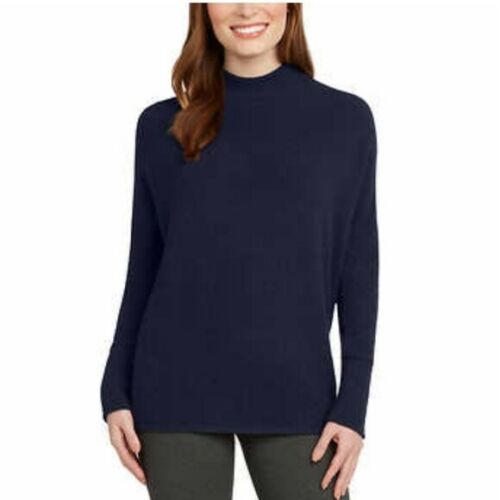 Matty M Women's Mock Neck Long Sleeve Top Comfy