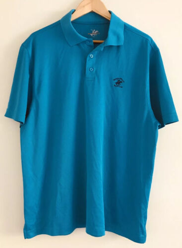 Beverly Hills Polo Club Men's Polo Shirt NWT BABY BLUE