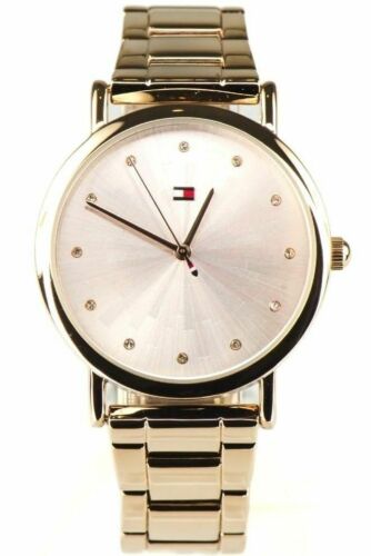Tommy Hilfiger Women's Watch Rose Gold Pink Stainless Steel Band 1781901