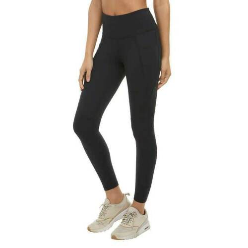 Danskin Women's Brushed Run Free Leggings BLACK