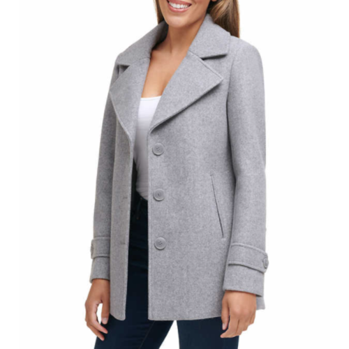 Andrew Marc Ladies Peacoat 3 Button Notch