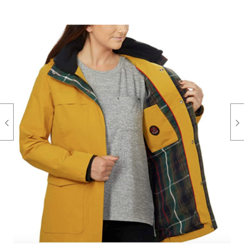 Pendleton Ladies' Rain Waterproof Hooded Jacket