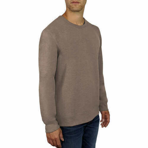 Jachs New York Men’s Crew Neck Sweater Pullover (Light Brown )