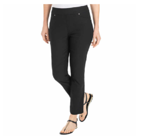 Hilary Radley Women's Pull On Tummy Control Pants