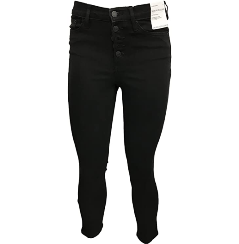 Calvin Klein Women's Pants Cotton/Polyester Blend High Rise Skinny