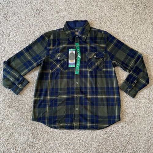 Freedom Foundry Men's Plaid & Check Fleece Shirt