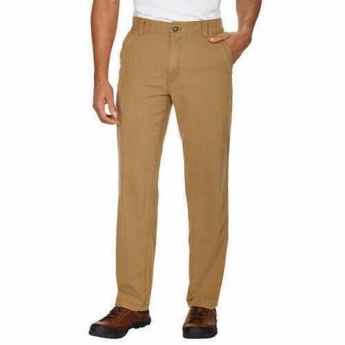 G.H. Bass & Co. Men's Stretch Canvas Pant Brown