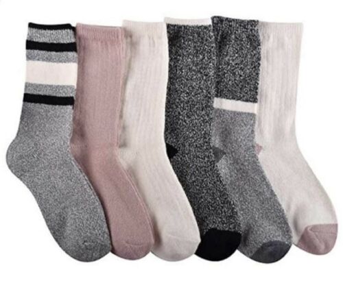 Lucky Brand Ladies' Boot Sock, 6-pair (Assorted Colors)