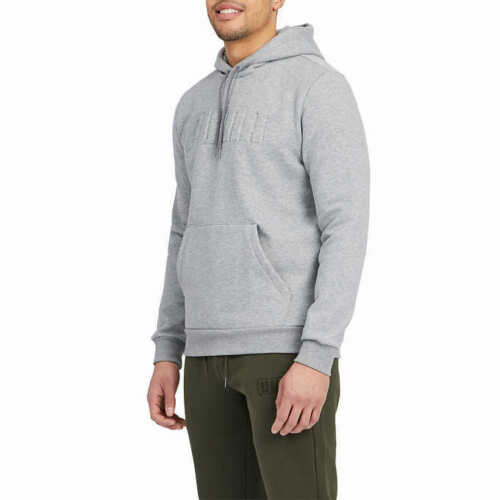 Puma Men's Pullover Hooded Sweatshirt /Gray