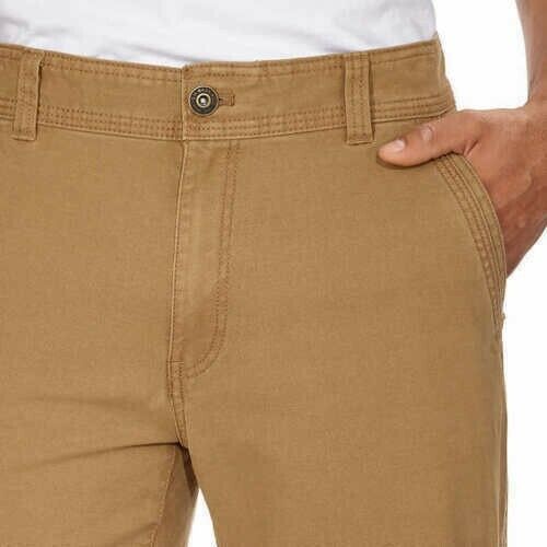 G.H. Bass & Co. Men's Stretch Canvas Pant Brown