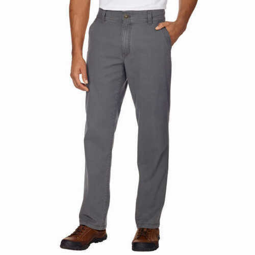 G.H. Bass & Co. Men's Stretch Canvas Pant gray