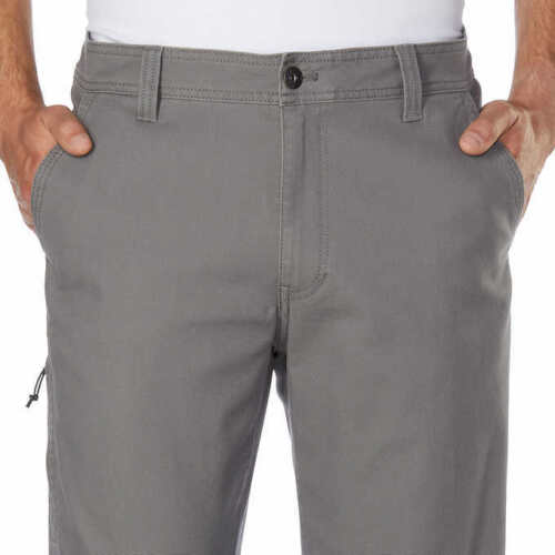 G.H. Bass & Co. Men's Stretch Canvas Pant gray