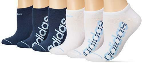 Adidas womens Superlite Linear No Show Socks