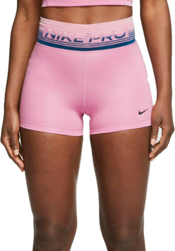 Nike  Women's Pro Dri-FIT Support Shorts-Pink Flamingo CJ3717-693