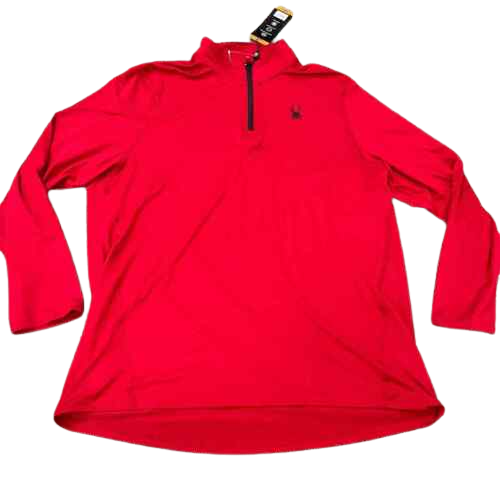 Spyder Active Men T-Shirt Long Sleeves Zip