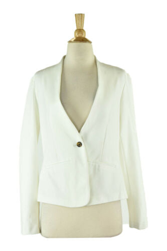 Simply Styled by Sears Women Coats & Jackets Blazers- off-white