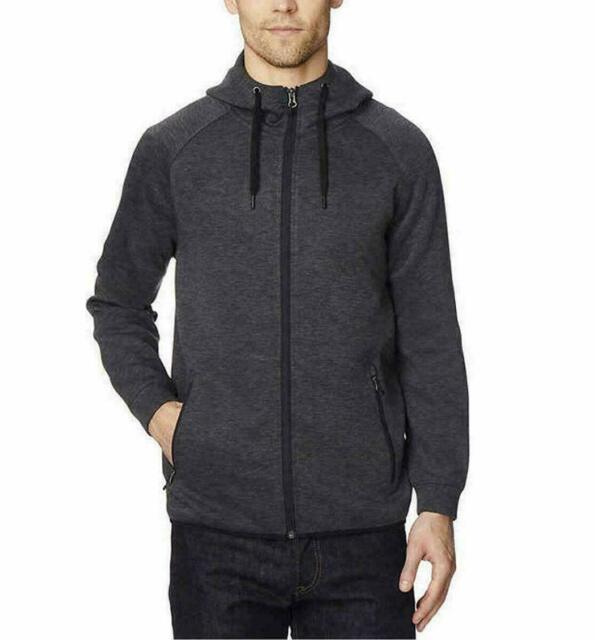 32 Degrees Heat Men's Full Zip-Up Hoodie sweatshirt Blue